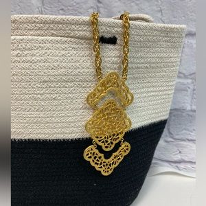 Vintage Gold Boho Necklace